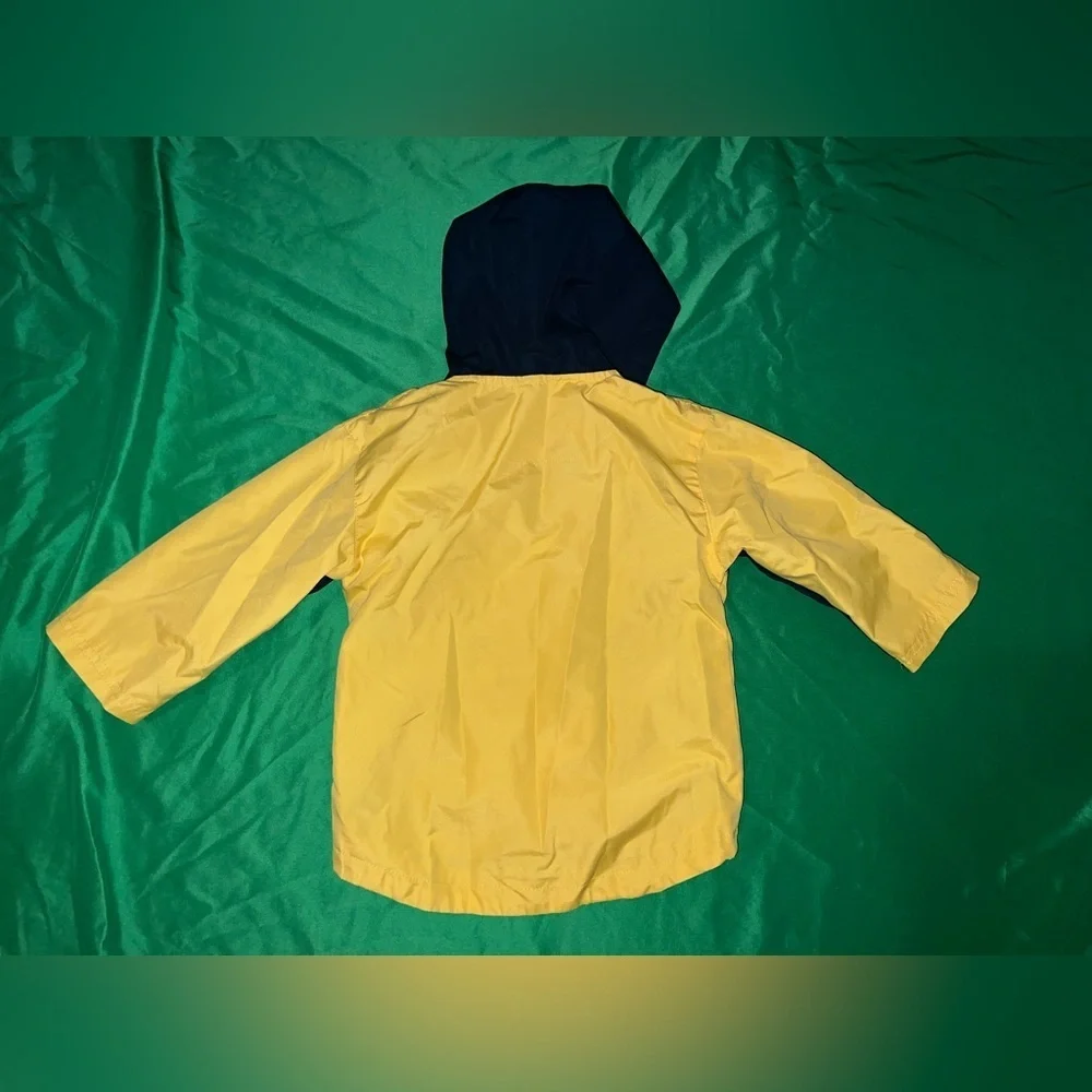 Nike Kids Yellow and Black Windbreaker Jacket size 2T-Flaw - Picture 3 of 5